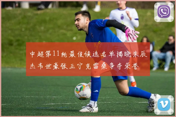 中超第11轮最佳候选名单揭晓朱辰杰韦世豪张玉宁克雷桑争夺荣誉